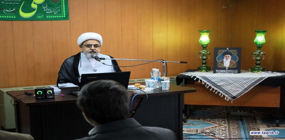 الشيخ شهرياري يستقبل مسؤولي الشؤون الدولية وطبلة الحوزات العلمية من انحاء البلاد
