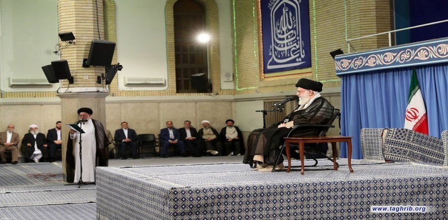 لقاء القائمين على شؤون الحج في الجمهورية الاسلامية بالامام الخامنئي