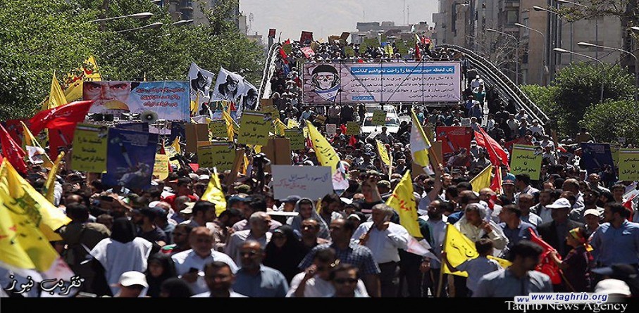 مسيرات يوم القدس العالمي في طهران