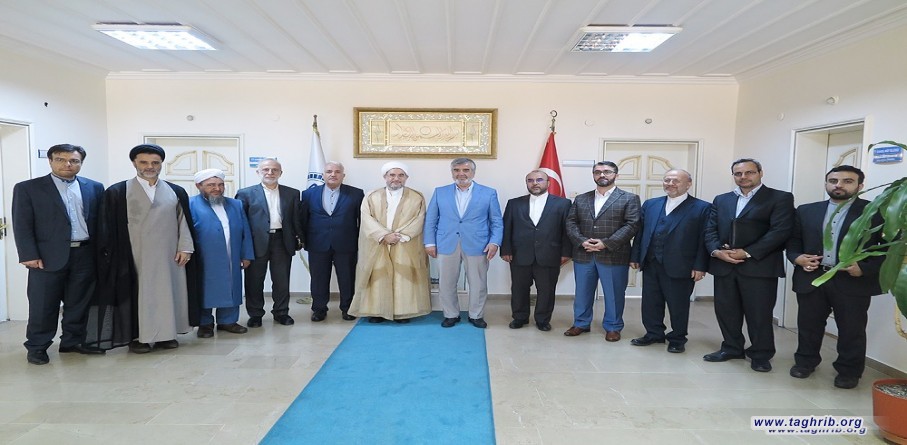 لقاء أمين عام مجمع التقريب مع مفتي اسطنبول