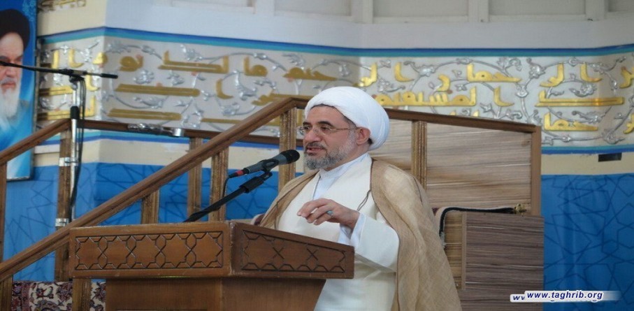 كلمة آية الله الأراكي قبل خطبة صلاة الجمعة في مشهد المقدسة