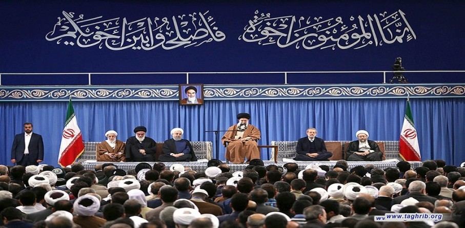 لقاء ضيوف المؤتمر الدولي الحادي والثلاثين للوحدة الاسلامية مع قائد الثورة الاسلامية