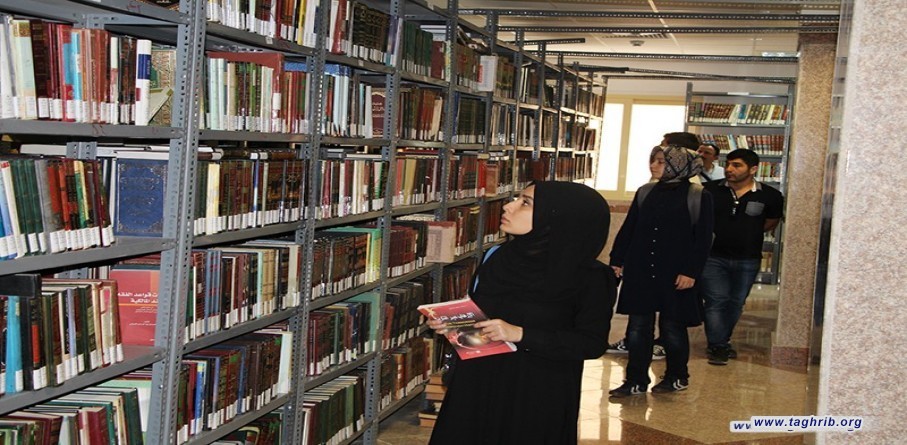 الوفد الاكاديمي التركي يتفقد المكتبة الخاصة للمجمع العالمي للتقريب بين المذاهب الاسلامية