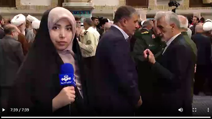 روایت دیداری که در آن از دِین بشریت به پیامبر اعظم و نحوه ادای این دِین گفته شد