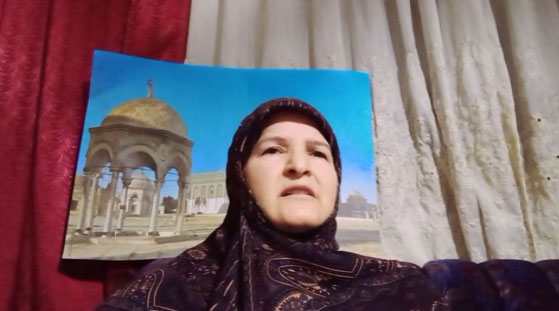 خانم دکتر راغده المصری (استاد دانشگاه و رئیس انجمن زنان بیت المقدس)