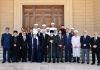 بحضور الأمين العام للمجمع العالمي للتقريب بين المذاهب الاسلامية ؛ ضيوف المؤتمر الدولي للتكريم المفكر الاذري الشيخ السيد يحيى الباكوي"يلتقون مع رئيس أذربيجان إلهام علييف