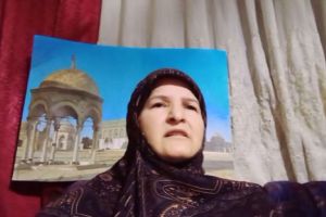خانم دکتر راغده المصری (استاد دانشگاه و رئیس انجمن زنان بیت المقدس)