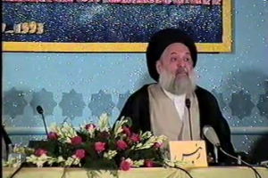 حجة الاسلام والمسلمين السيد محمد حسين فضل الله